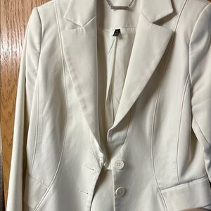 White House Black Market Elegant White Women's Blazer